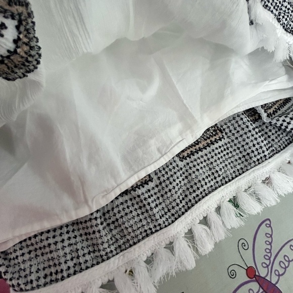 Jupe Cotton On Femme Taille M - Noire Et Blanche - Motif Animal - A-line - Occasion